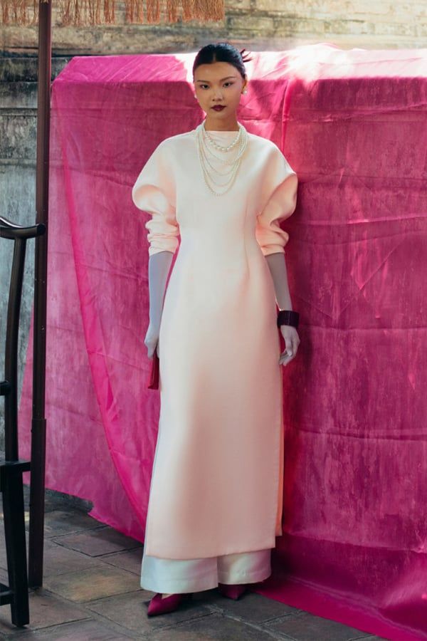 Áo Dài Cách Tân Tay Dài MARE.OFFICIAL