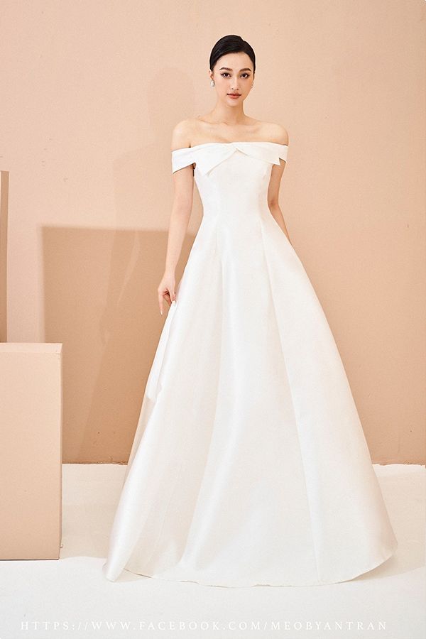 Đầm Maxi Trễ Vai Dáng Phồng MEO STORE