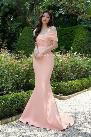 Đầm Cưới Maxi Trễ Vai MEO STORE