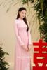 Áo Dài Truyền Thống Tay Dài Đính Hoa AD00033 MEO STORE