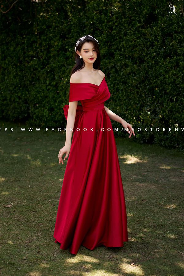 Đầm Maxi Trễ Vai MEO STORE