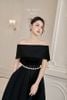 Đầm Midi Trễ Vai MIE TRAN STUDIO