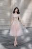 Đầm Midi Trễ Vai Voan Mỏng Mist LOVELYN