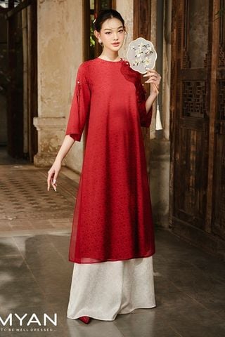 Áo Dài Truyền Thống Cát Tường MYAN