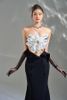 Đầm Midi Cut-Out Đính Hoa RITARA CLOSET