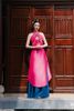 Áo Dài Cách Tân Cổ Yếm Đính Hoa SAMMY BRIDAL