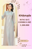 Áo Dài Cách Tân Nữ Combo Bưng Quả 6 Bộ KHAMADE