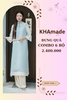 Áo Dài Cách Tân Nữ Combo Bưng Quả 6 Bộ KHAMADE