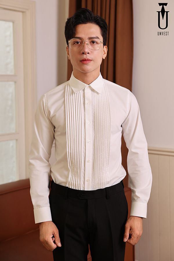 Áo Sơmi Nam Tay Dài VEST NAM