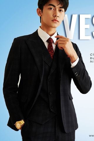 Bộ Vest Sọc Đen VEST NAM
