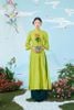 Áo Dài Tay Lửng Thêu Hoa XÉO XỌ