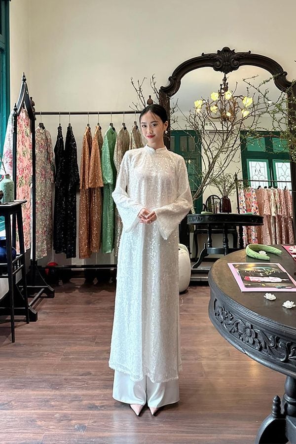 Áo Dài Cách Tân Tố Sa XÉO XỌ