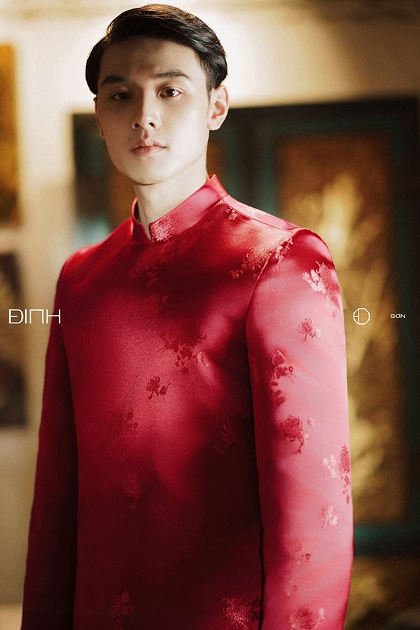 Áo Dài Cách Tân Nam Châu Túc XÉO XỌ