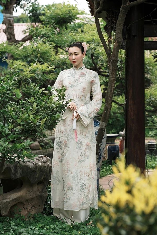 Áo Dài Cách Tân Hoàng An XÉO XỌ