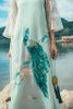 Áo Dài Cách Tân Thêu Họa Tiết Khổng Dung XÉO XỌ