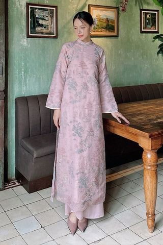 Áo Dài Cách Tân Chàm An XÉO XỌ