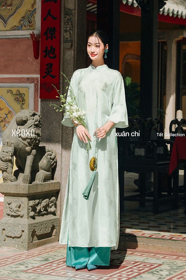 Áo Dài Cách Tân Khổng Đào XÉO XỌ