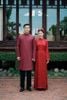 Áo Dài Truyền Thống Châu Cẩn XÉO XỌ