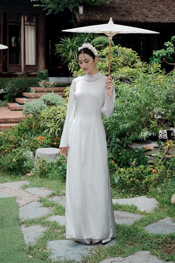 Áo Dài Cách Tân Anh Đào XÉO XỌ
