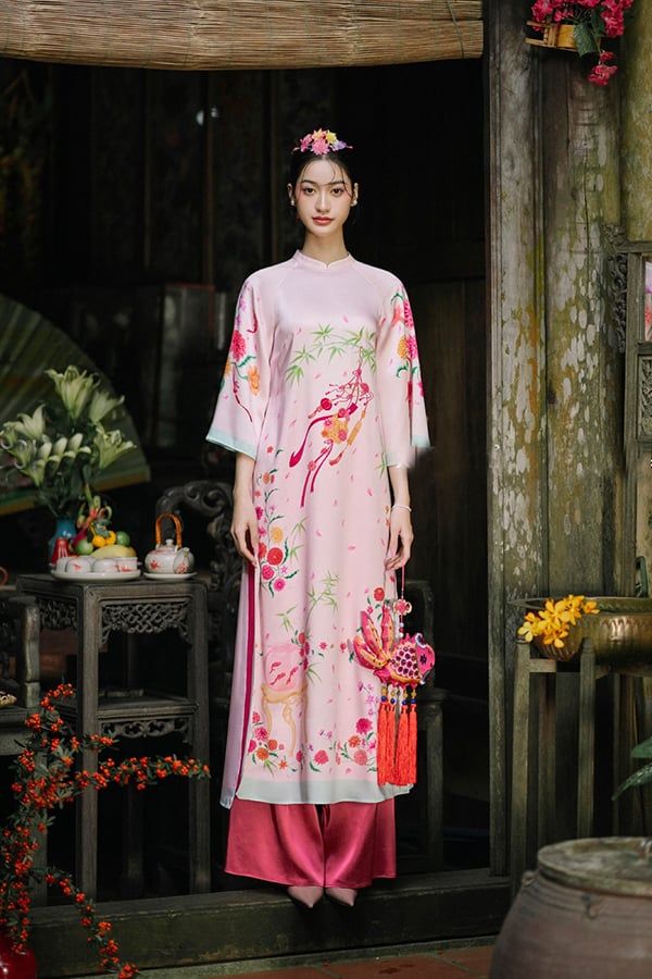 Áo Dài Cách Tân Tất Niên XÉO XỌ