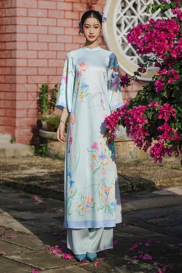 Áo Dài Cách Tân Giao Thừa XÉO XỌ