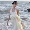 Đầm Midi Cổ Yếm Hở Lưng ONON MADE