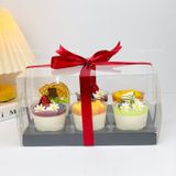  SET PANNA COTTA TRANG TRÍ TRÁI CÂY TƯƠI 