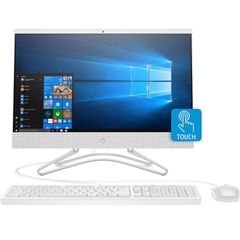 Máy tính bộ HP All in One 22-c0120d (i3-9100T/4GB RAM/1TB HDD/21.5inch/Touch/DVDRW/WL+BT/K+M/Win 10) (5QC38AA)