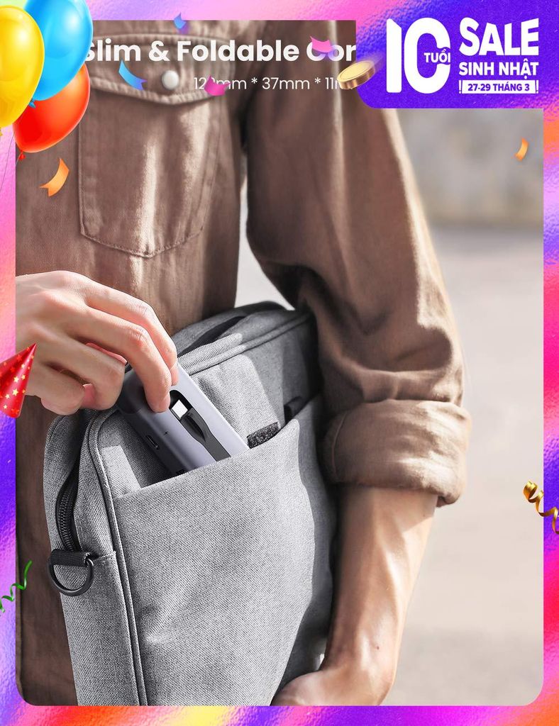 Hub Type C chuyển đổi USB-C ra 1xHDMI, 3xUSB 3.0, 1xUSB-C Ugreen 70408