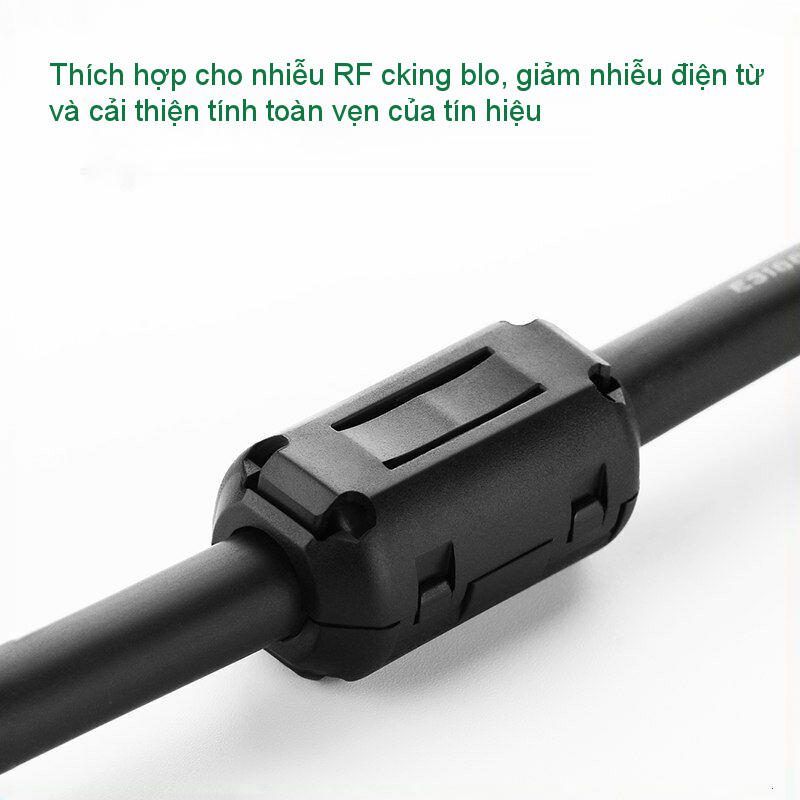 Đầu bọc chống nhiễu điện từ cho dây cáp đường kính 5.5mm và 7.3mm Lọc dòng Core ZJ301 UGREEN 20305 20306
