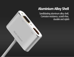 Cáp chuyển Mini DisplayPort sang HDMI và VGA UGREEN MD115 Mini DP sang HDMI, Mini DP sang VGA