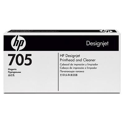 HP Designjet 705 Mag Printhead & Cleaner HP 705 Magenta printhead and printhead cleaner --- For use in Designjet 5100 printer (CD955A)