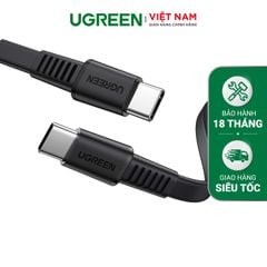 Cáp Sạc Nhanh UGREEN US333 – Tăng Tốc 60W, Truyền Tải Siêu Tốc, Bền Bỉ Linh Hoạt