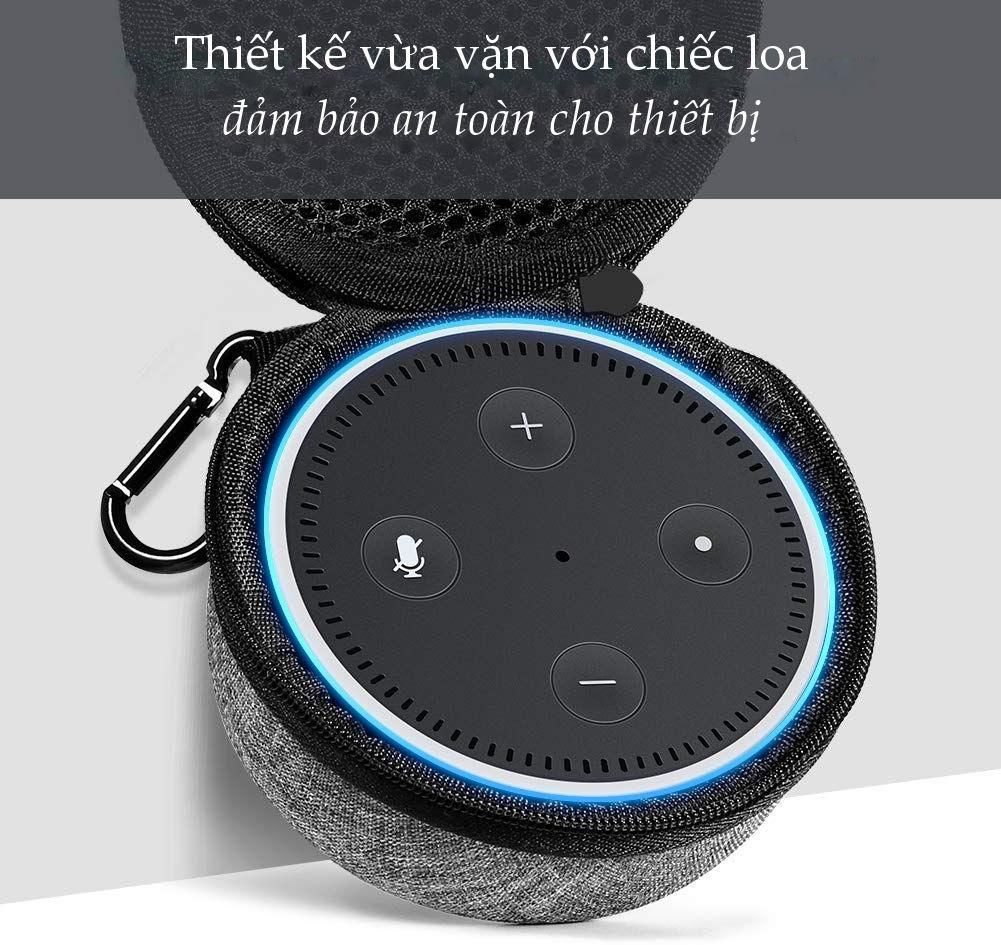 Hộp đựng loa Echo Dot UGREEN LP155 – Đựng phụ kiện đa năng, chất liệu vải bền chịu lực và chống shock tốt