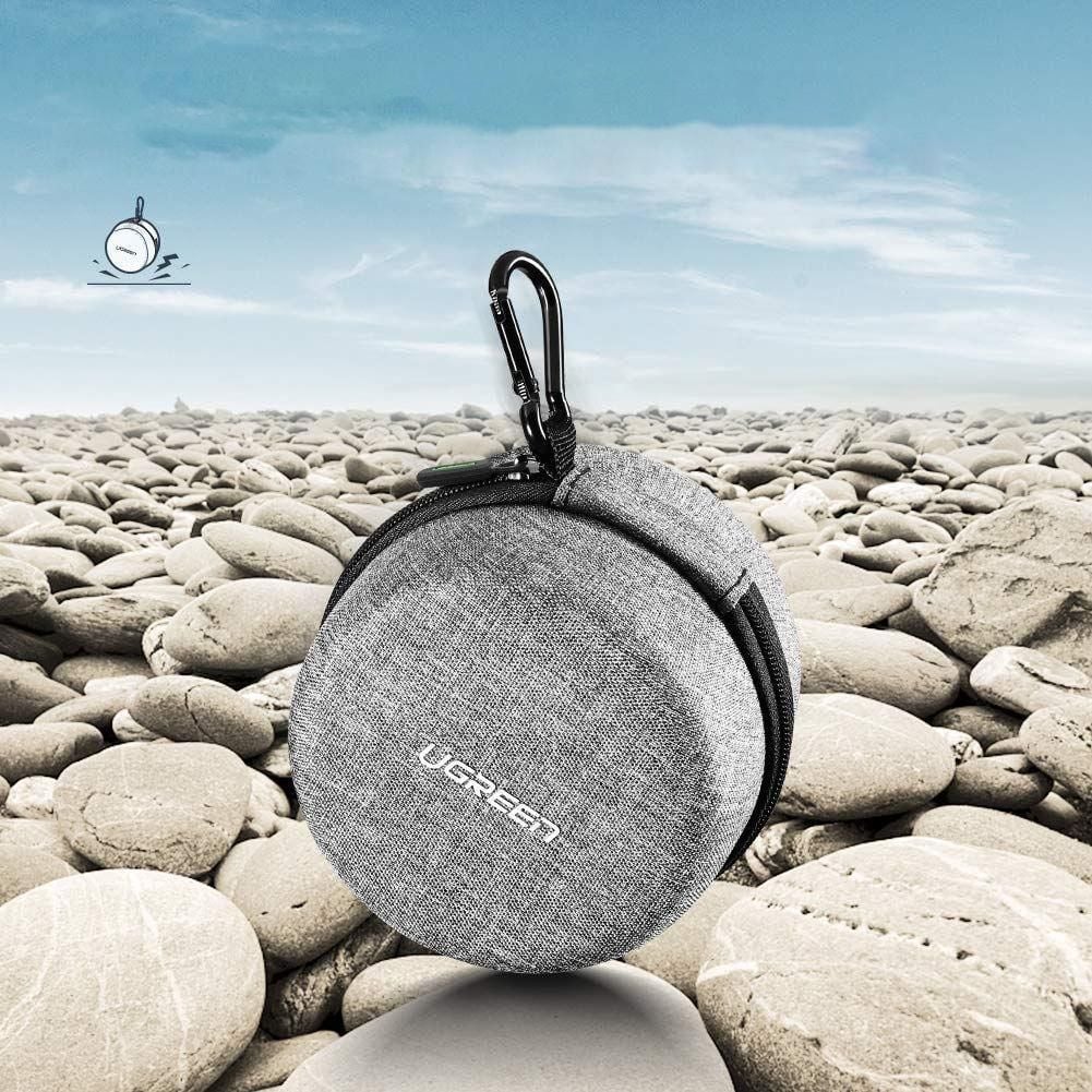 Hộp đựng loa Echo Dot UGREEN LP155 – Đựng phụ kiện đa năng, chất liệu vải bền chịu lực và chống shock tốt