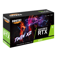 VGA - Card màn hình INNO3D RTX 3050 6GB TWIN X2