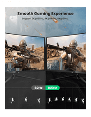 Cáp DisplayPort 1.4 UGREEN DP114 – Hỗ trợ độ phân giải 8K 60HZ , tốc độ truyền 32.4Gbps – Vỏ bện nylon chắc chắn chống rối