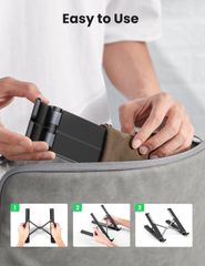 Giá đỡ laptop UGREEN 80551 tích hợp HUB chia cổng HDMI 4K, thẻ SD/TF, USB3.0, USB-C