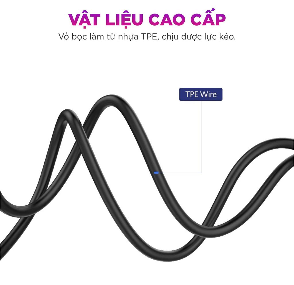 Dây USB đa năng 2 trong 1 đầu ra Micro-USB và USB Type C dài 0.25-2M UGREEN US142