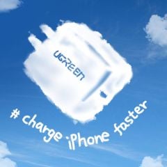 Củ sạc nhanh 20W UGREEN CD137  cổng ra USB-C, chống quá dòng quá nhiệt. tương thích với Iphone, Ipad