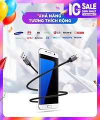 Cáp sạc nhanh Micro USB UGREEN US290 Sạc ổn định 2A – Vỏ sợi bện siêu bền