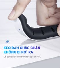 Giá đỡ kẹp dây sạc điện thoại dây âm thanh dây cáp mạng… 4 khe cài và 7 khe cài UGREEN LP114