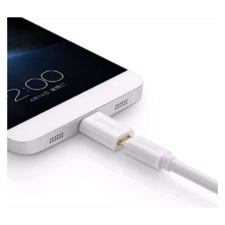 Đầu chuyển USB-C sang Micro USB Ugreen US157 chuyển đổi USB type C sang Micro USB