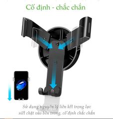 Giá đỡ điện thoại UGREEN LP144 – Kẹp khe đĩa CD trên ô tô – Tương thích màn hình kích thước từ 4-6.2 inch, chất liệu hợp kim nhôm