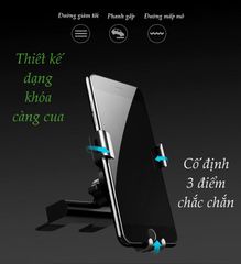Giá đỡ điện thoại UGREEN LP144 – Kẹp khe đĩa CD trên ô tô – Tương thích màn hình kích thước từ 4-6.2 inch, chất liệu hợp kim nhôm