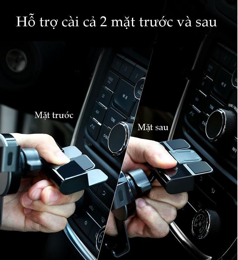 Giá đỡ điện thoại UGREEN LP144 – Kẹp khe đĩa CD trên ô tô – Tương thích màn hình kích thước từ 4-6.2 inch, chất liệu hợp kim nhôm