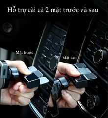 Giá đỡ điện thoại UGREEN LP144 – Kẹp khe đĩa CD trên ô tô – Tương thích màn hình kích thước từ 4-6.2 inch, chất liệu hợp kim nhôm