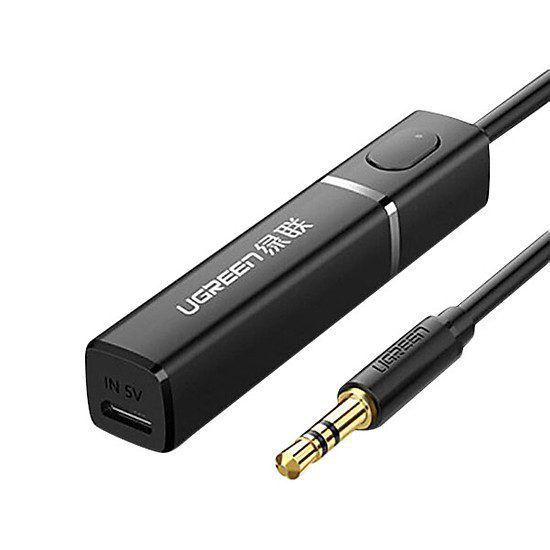 Bộ phát Bluetooth UGREEN CM150 Hỗ trợ âm thanh Hifi chất lượng cao, cổng Optical, cổng 3.5mm