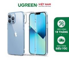 Ốp lưng iPhone 13 UGREEN lp534 – Chất liệu TPU, mặt lưng PC cứng cao cấp, chống trầy xước
