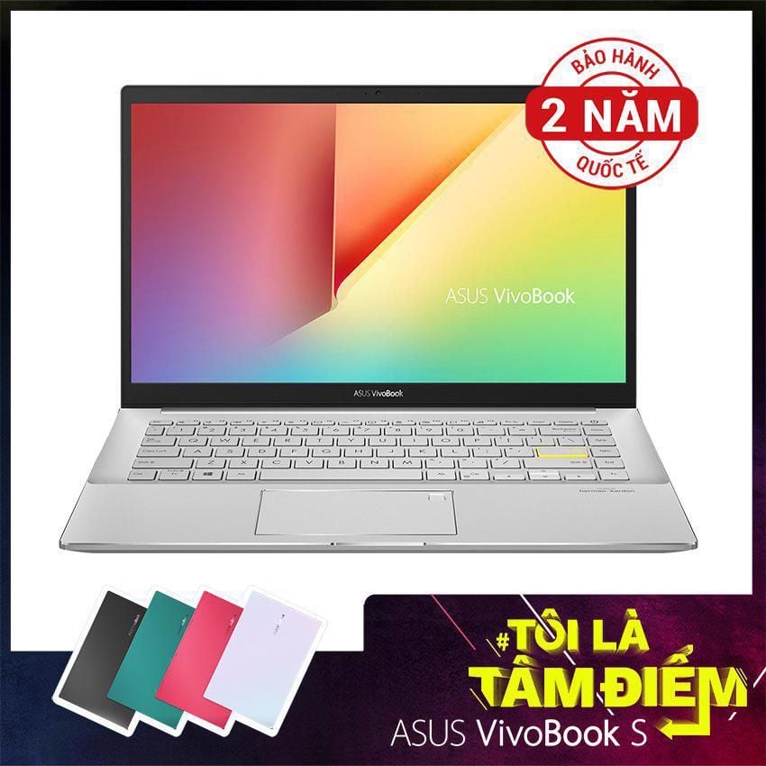 Laptop Asus VivoBook M433IA-EB470T (R7 4700U/8GB/512GB SSD/14 FHD/Win10/Numpad/Trắng)